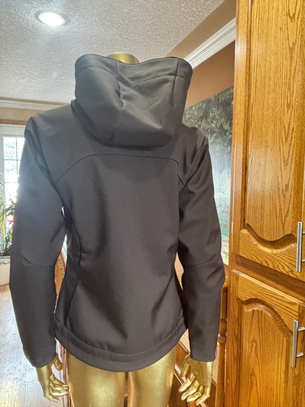 Columbia Black Women's Softshell Hooded Utility Jacket - Picture 6 of 13